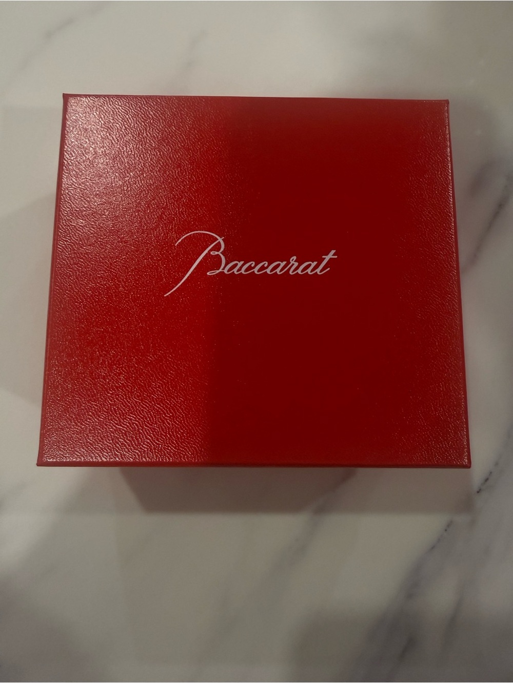 Baccarat Red Box with Script Logo - Picture 3 of 15